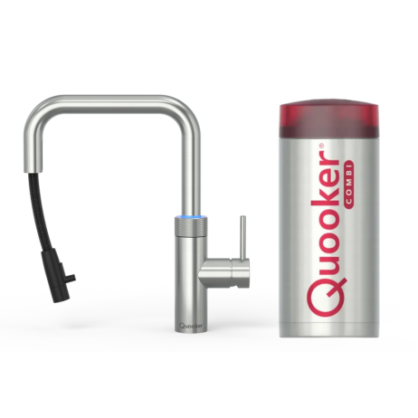 Quooker 22XSRVS - Flex Square RVS met COMBI