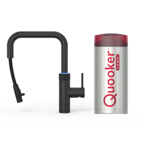 Quooker 22XSBLK - Flex Square Zwart met COMBI