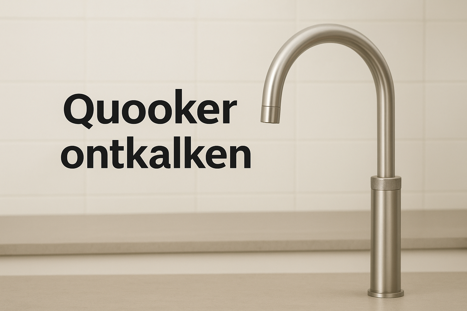 Quooker ontkalken