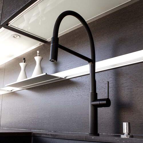 Keukenkraan Zwart