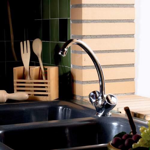 Guayama Keukenkraan Chroom 