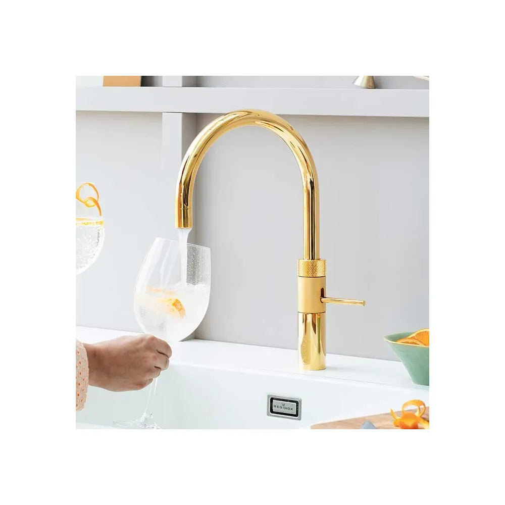 Quooker 22FRGLD – Fusion Round Goud met COMBI