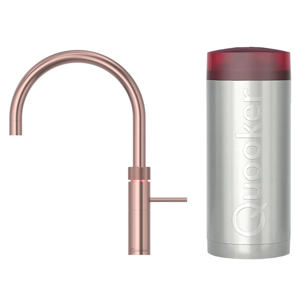 Quooker 22FRRCO – Fusion Round Rosé Koper met COMBI