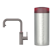 Quooker 22+XSGME – Flex Square Gunmetal met COMBI+