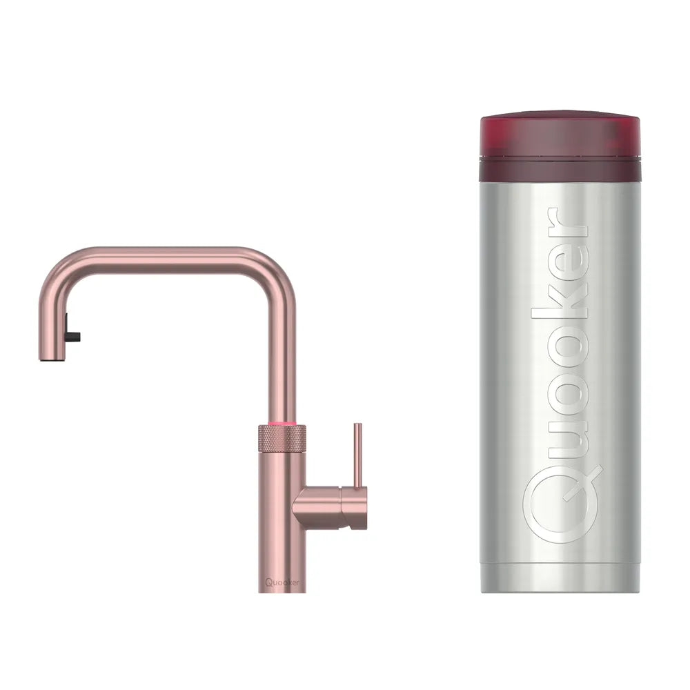 Quooker 3XSRCO – Flex Square Rosé Koper met PRO3