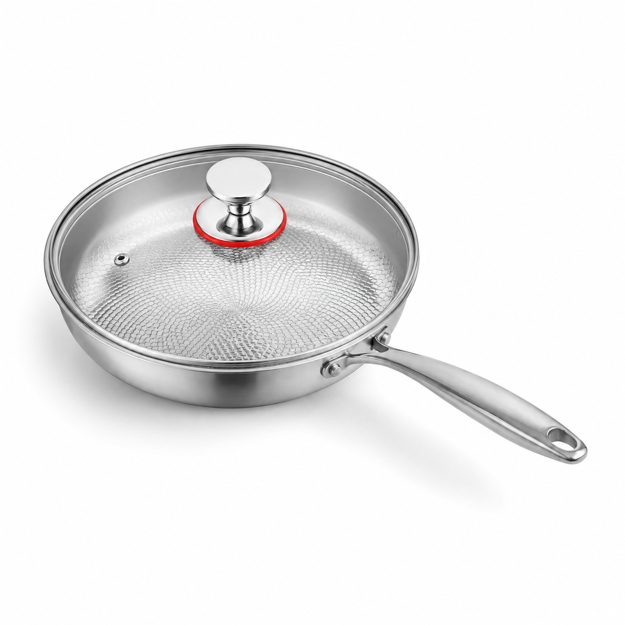 Titanium koekenpan met deksel - 26, 28 of 30 cm