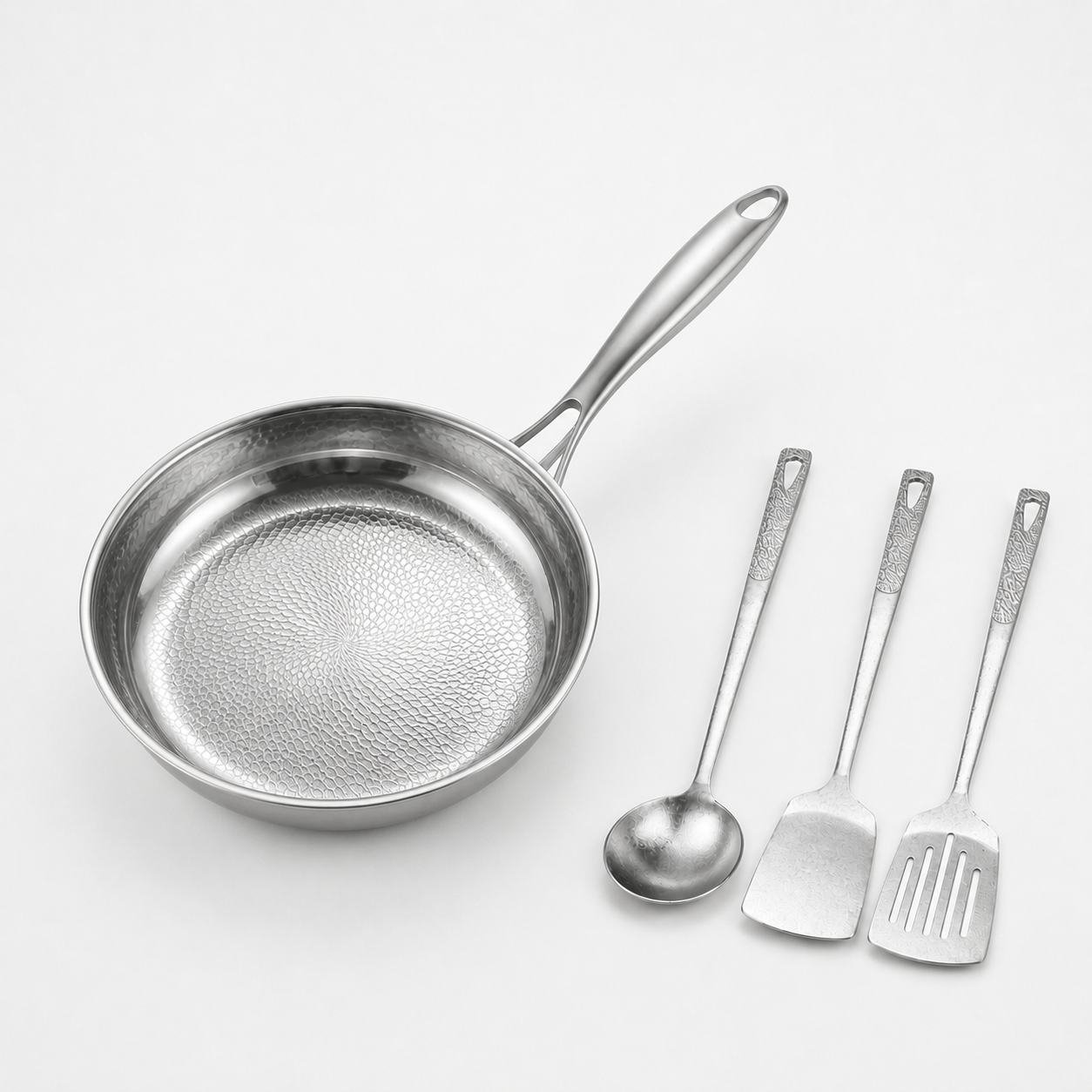 Titanium pan + spatel set