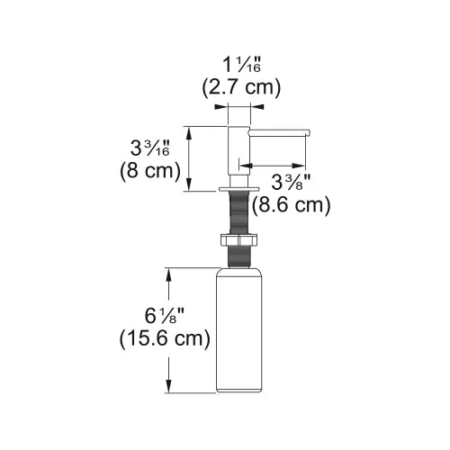 Franke zeepdispenser - 1120717105