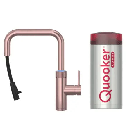 Quooker 22+XSRCO – Flex Square Rosé Koper met COMBI+