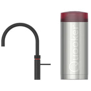 Quooker 22+FRBLK – Fusion Round Zwart met COMBI+