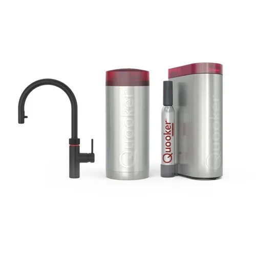 Quooker 22+XBLKCUBE – COMBI+ & CUBE Flex Zwart