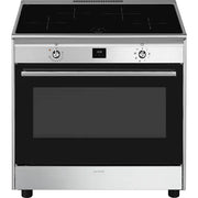 SMEG vrijstaand inductie fornuis - CG90CIXT