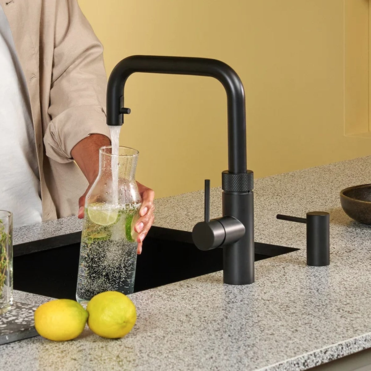 Quooker 22+XSBLKCUBE